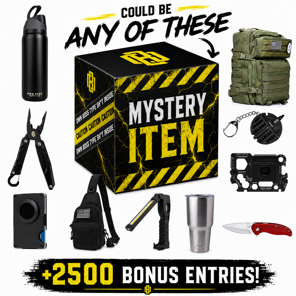 Mystery Item | 2500 Bonus Entries