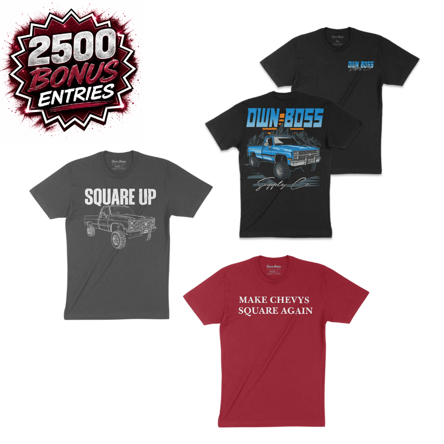 Square Body Bundle | 2500 Bonus Entries