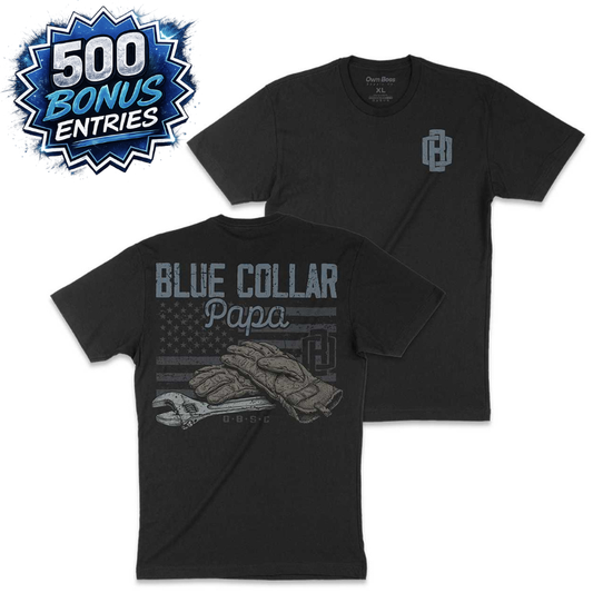 Blue Collar Papa Tee