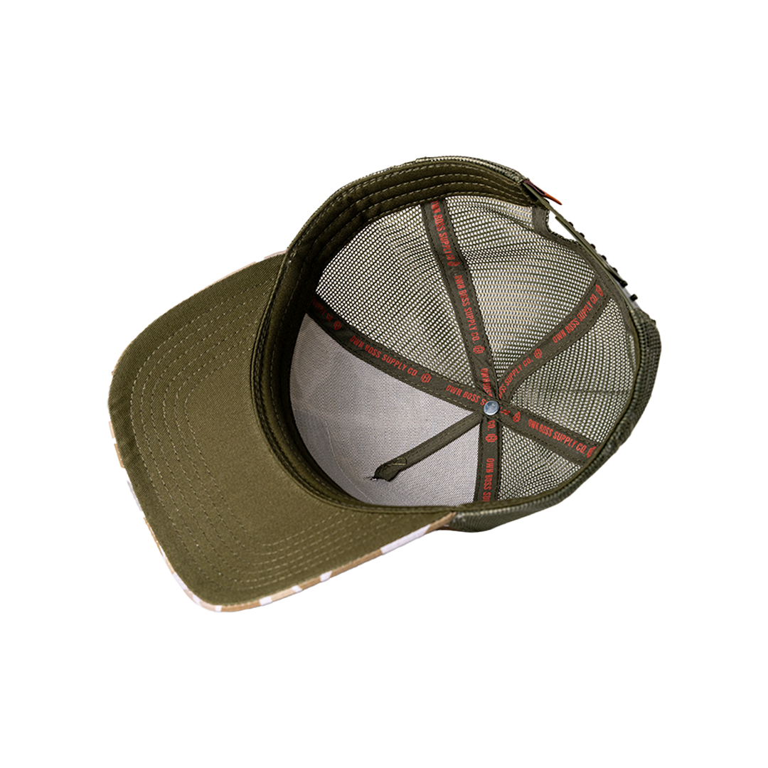 Bird Dog Camo Trucker Hat