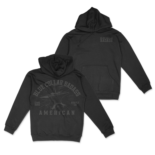 Blue Collar Badass Hoodie