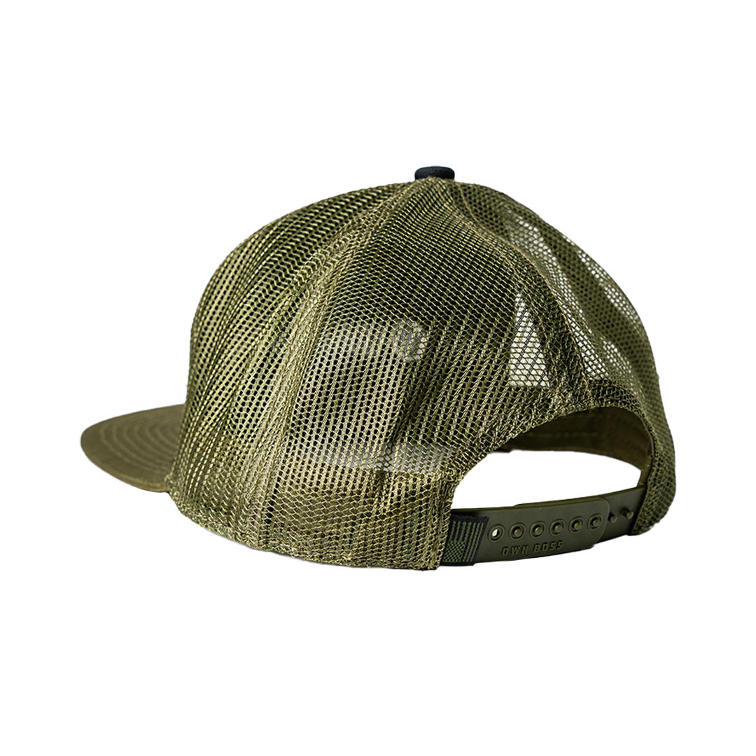 Camo Essential Flat Brim Hat