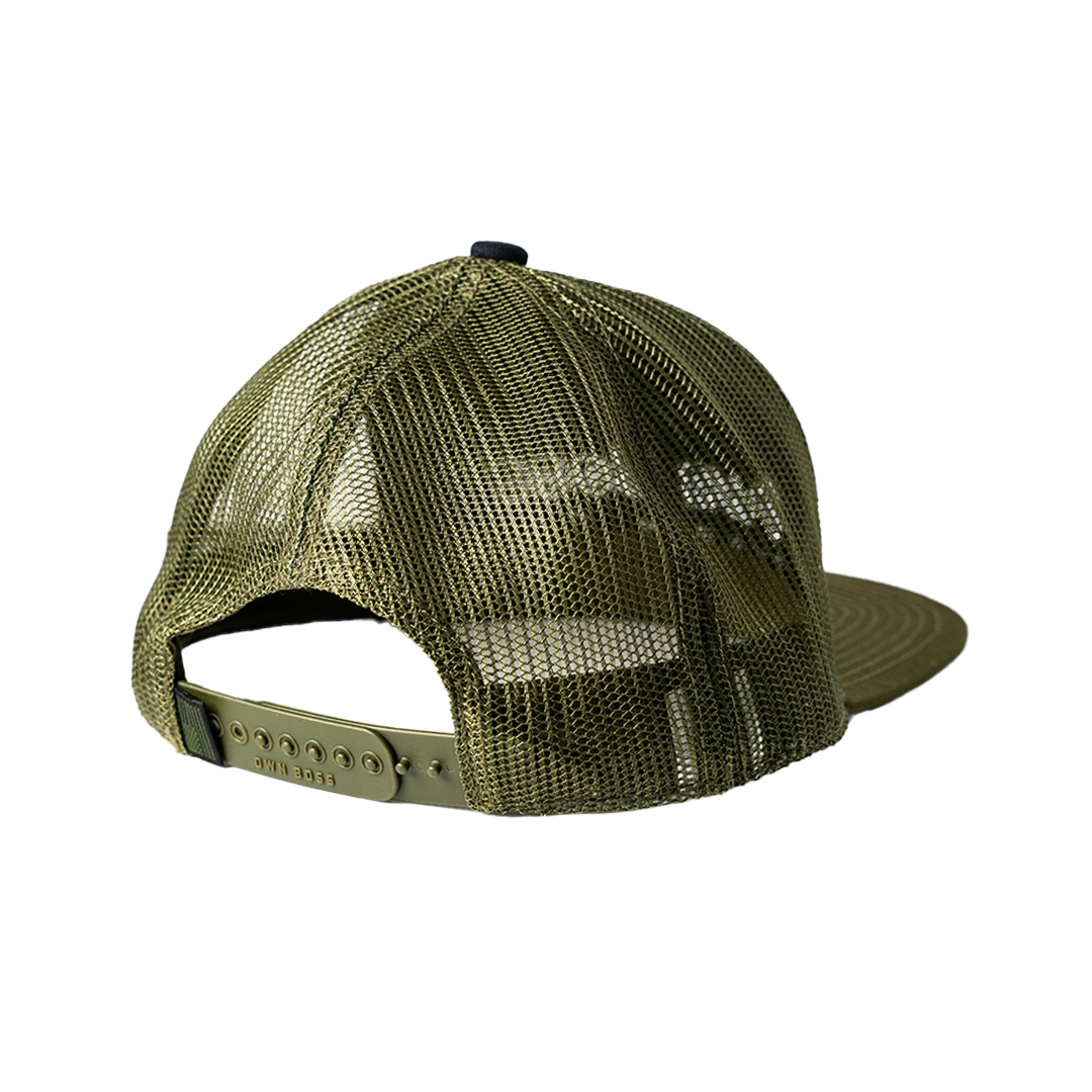 Camo Essential Flat Brim Hat