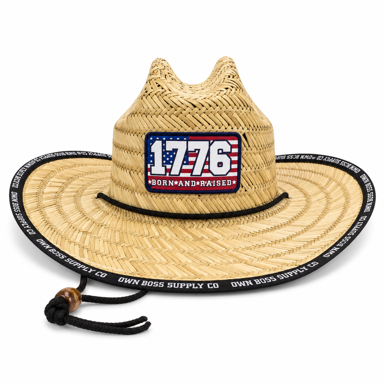 1776 Born & Raised Straw Hat