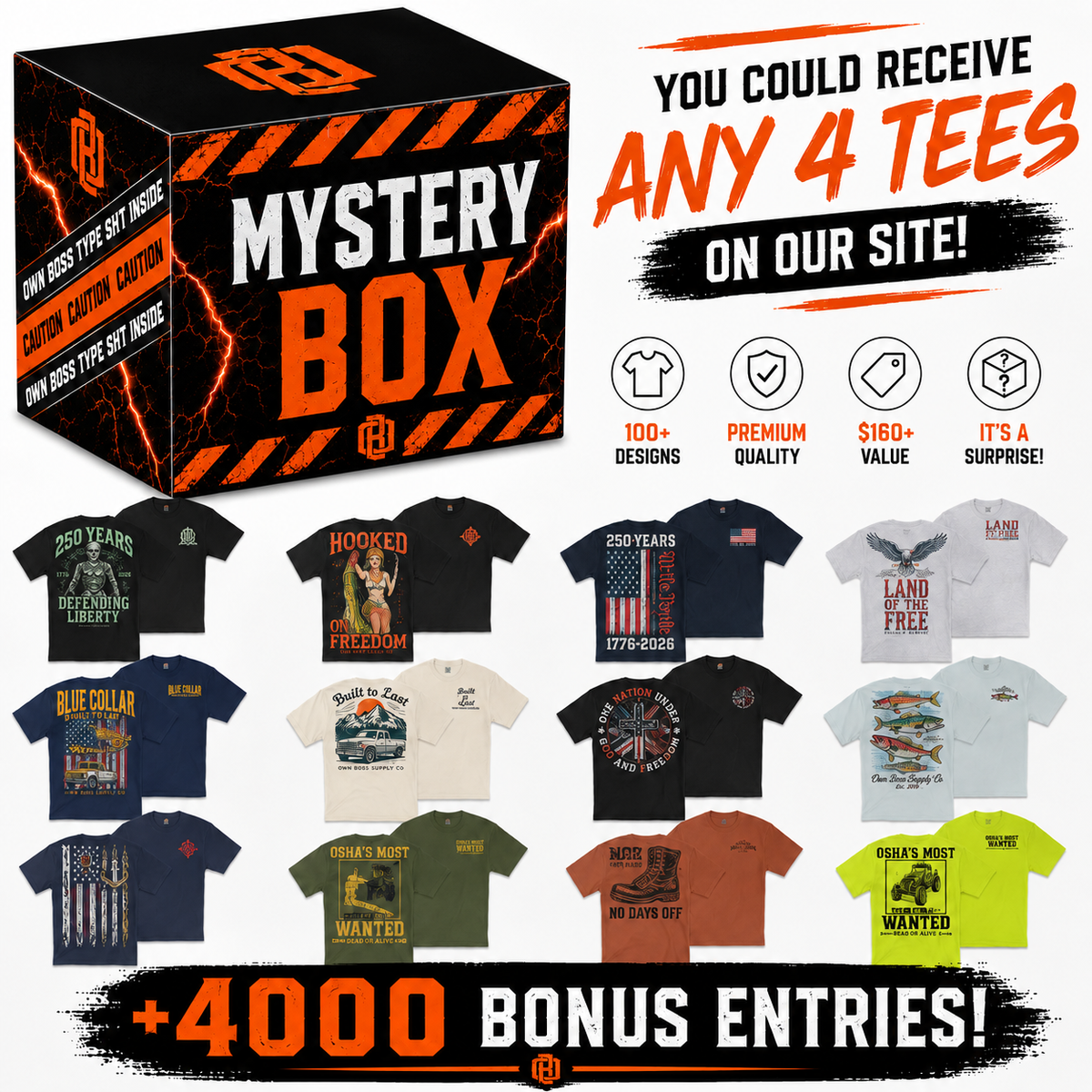 Mystery Box | 4000 Bonus Entries