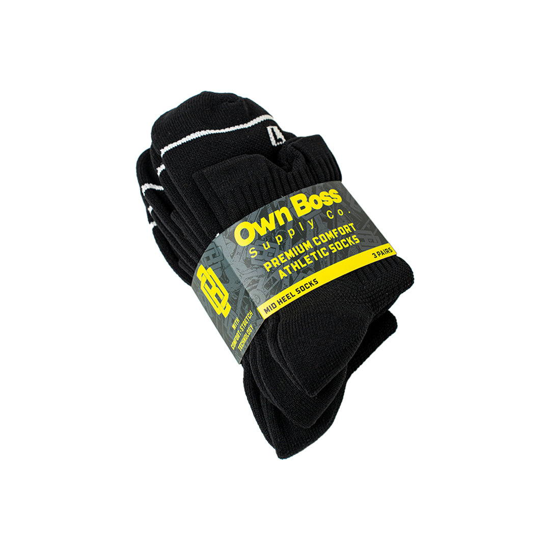 Quarter Performance Socks (3 - Pack)