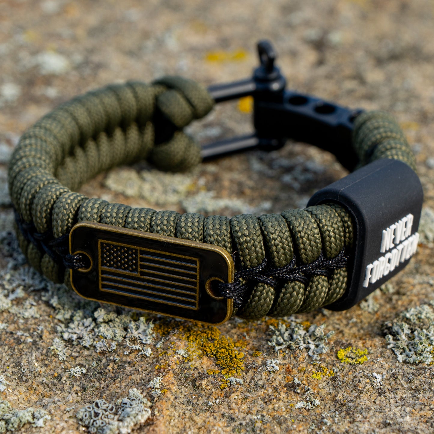 "Never Forgotten" Tactical Bracelet