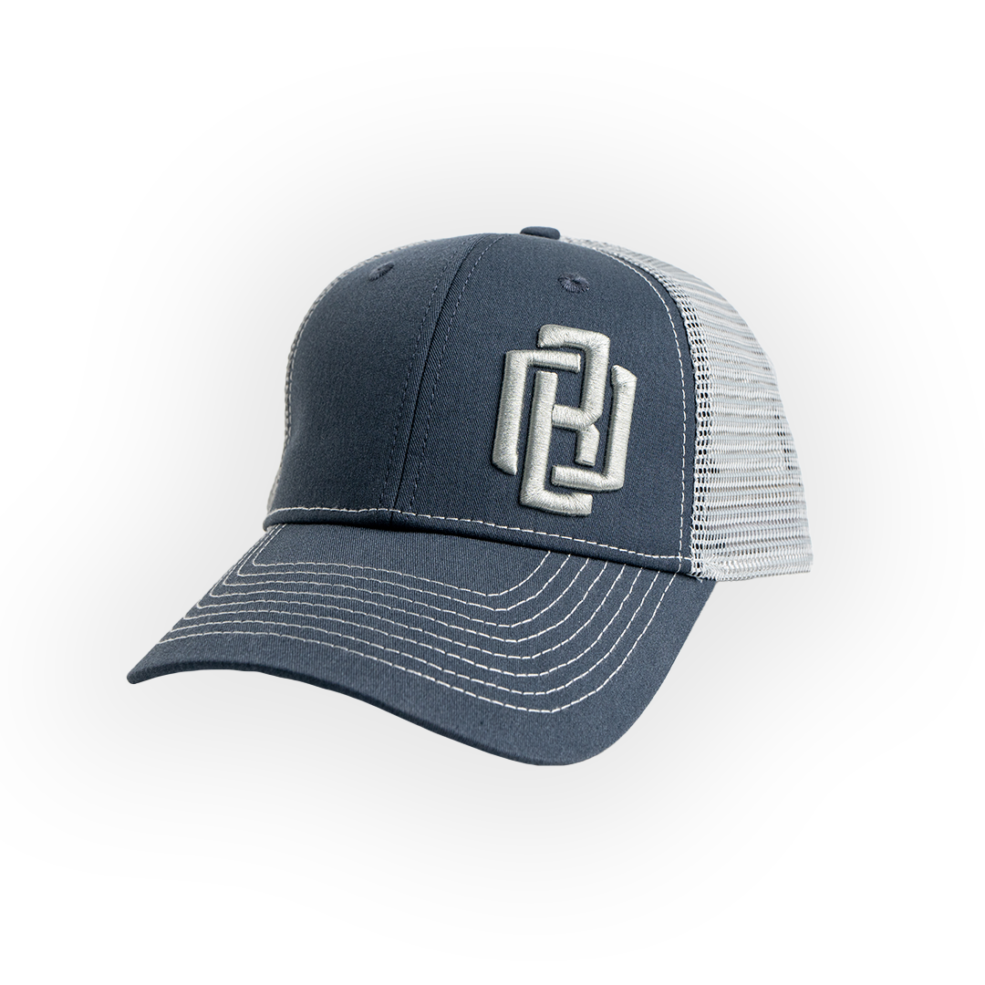 Grey Emblem Hat