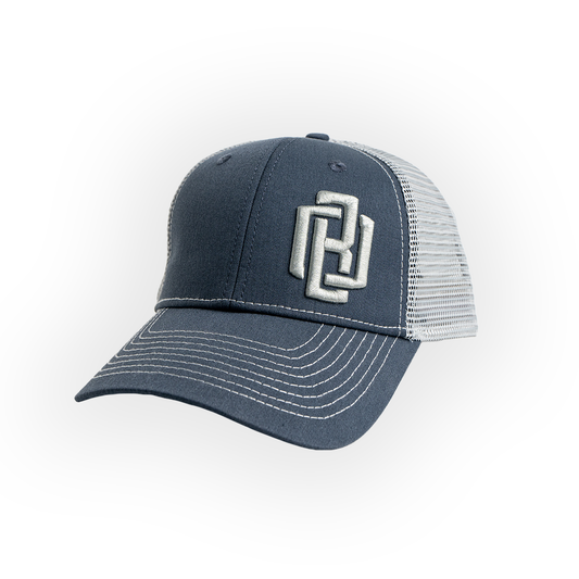 Grey Emblem Hat