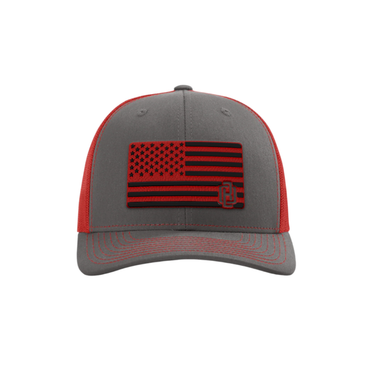 Red Flag Trucker Hat