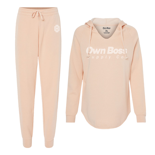 OB41 Women's Pink Sweatsuit