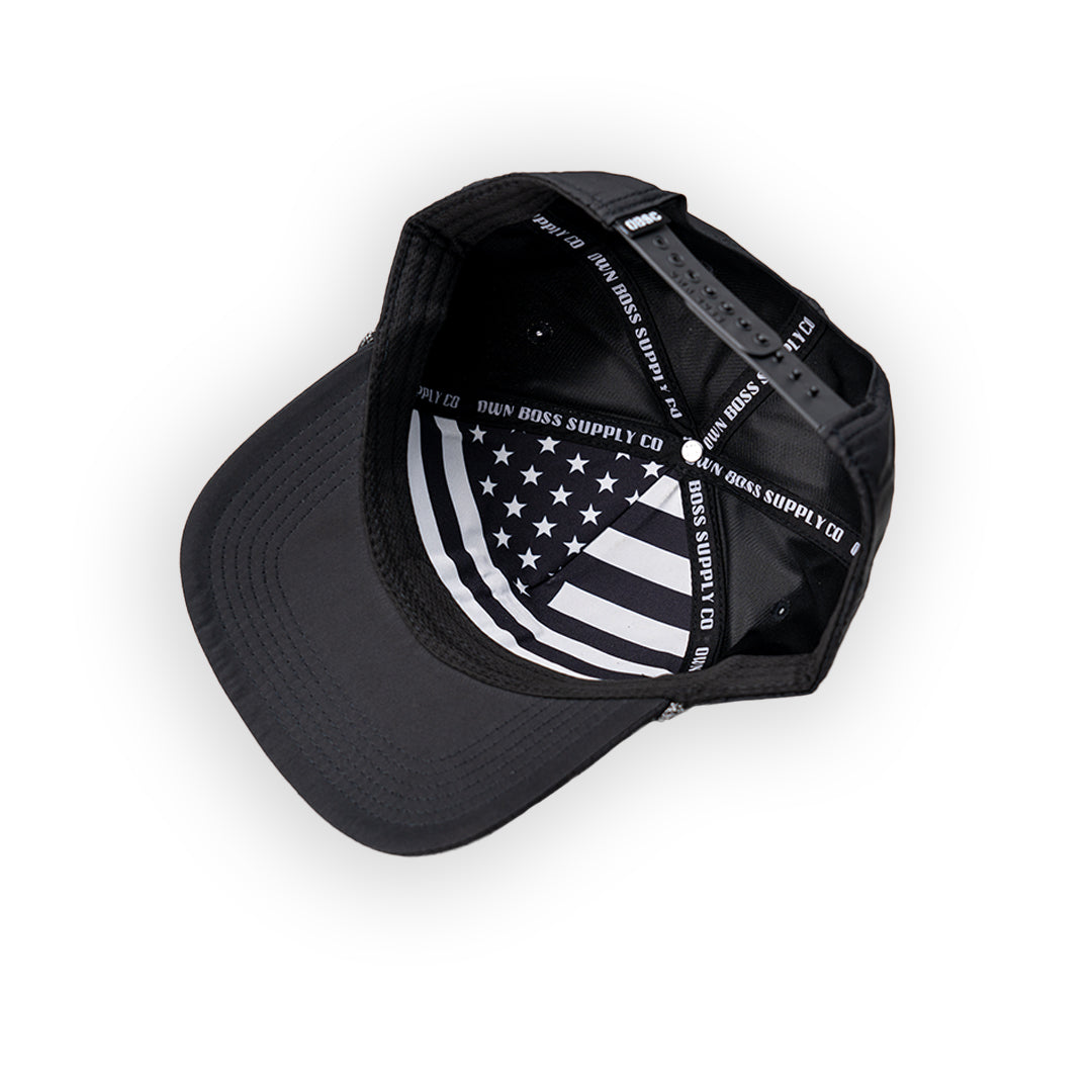 Emblem Silver Rope Hat