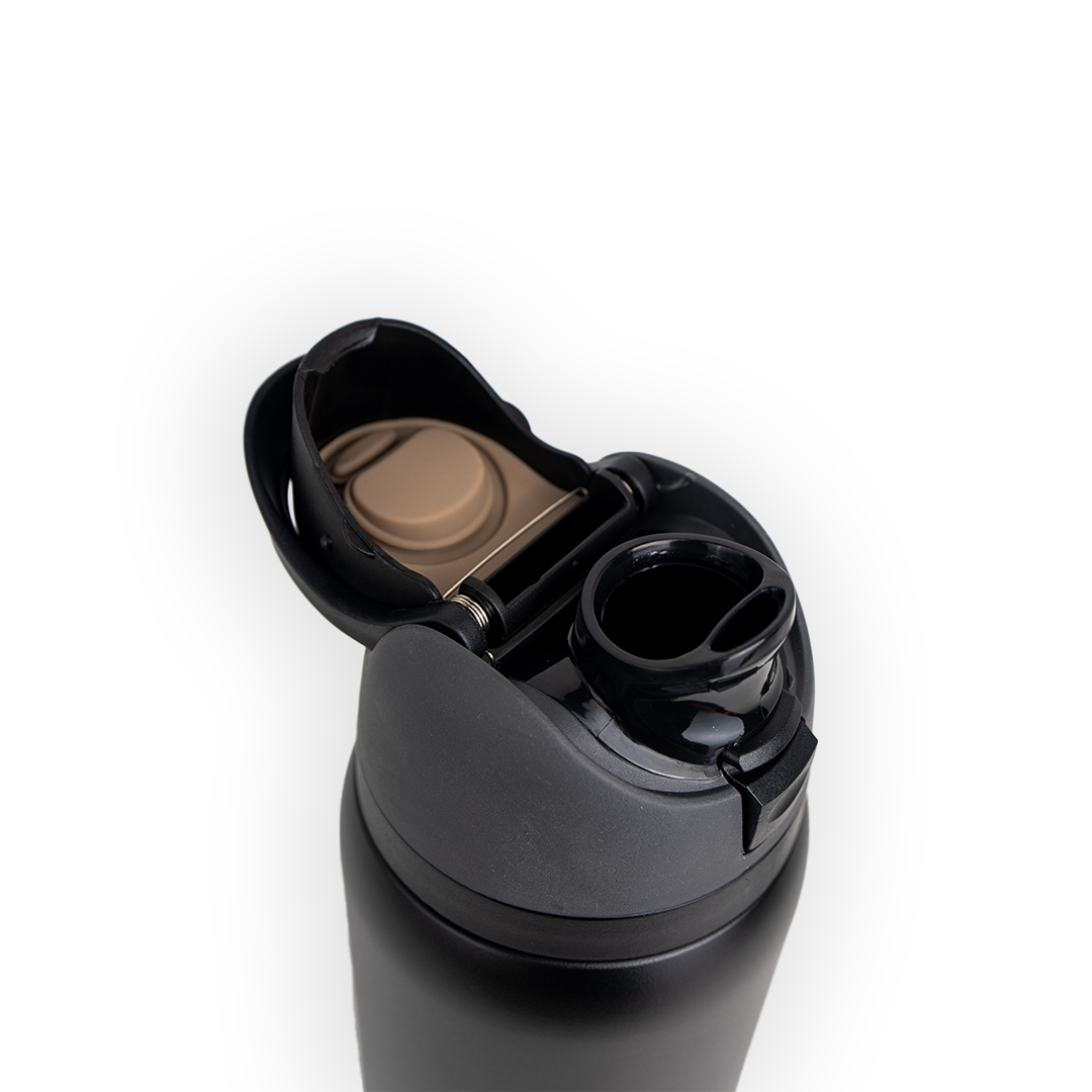 Insulated Stainless Steel Water Bottle with Straw