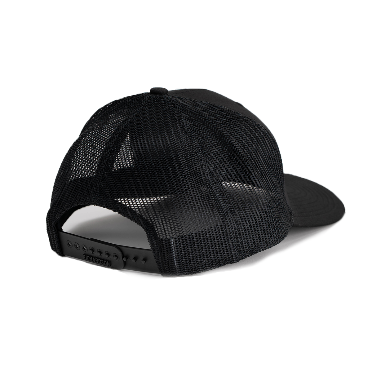 Leather Patch Trucker Hat (Richardson 112) - Own Boss Supply Co